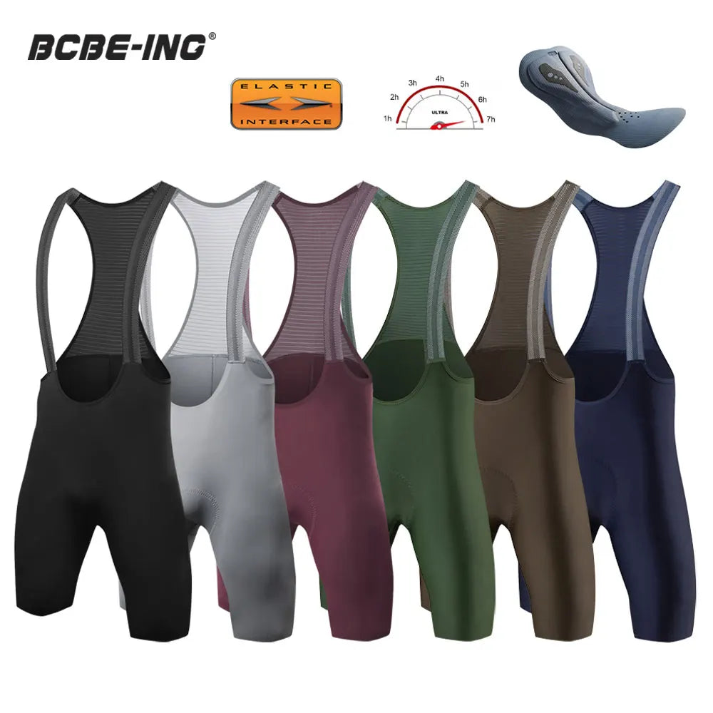 BCBE-ING 7-Hour Padded Men's Cycling Bib Shorts