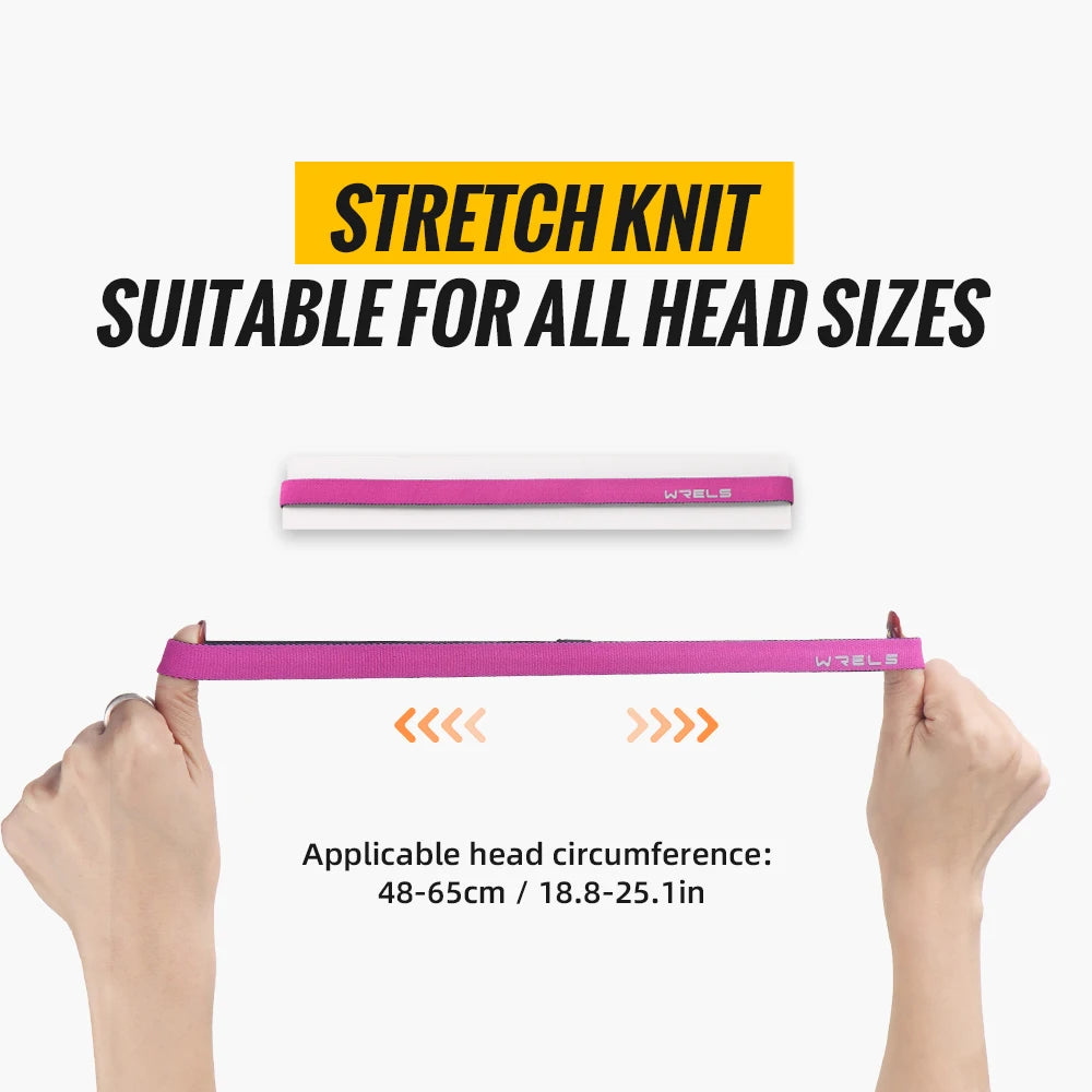 2-Piece Anti-Slip Sports Headband Set