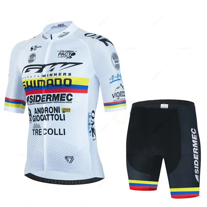 Men's 19D Padded Cycling Jersey & Bib Set