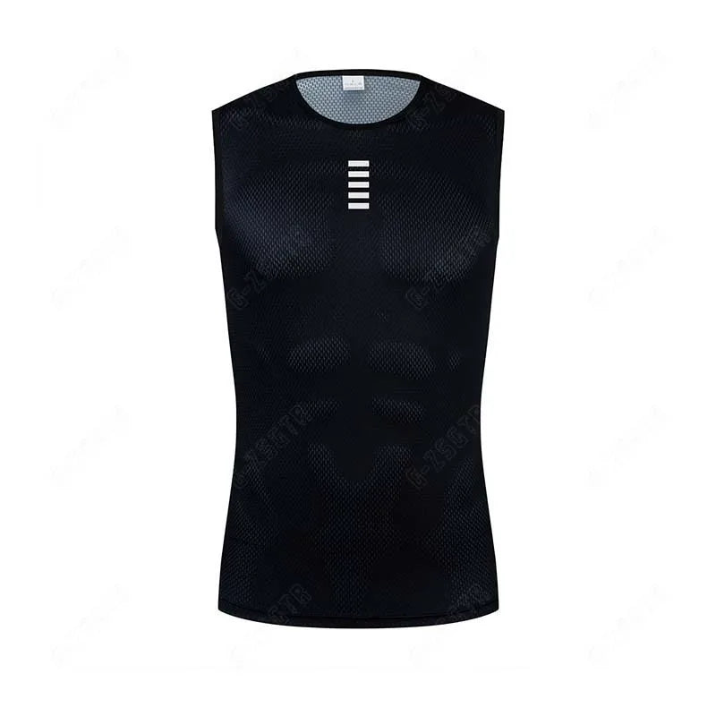 Reflective Quick-Dry Men's Cycling Base Layer