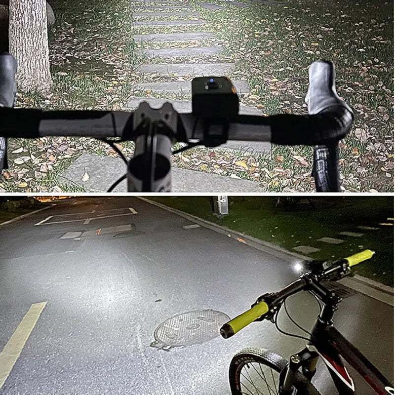 USB-C Rechargeable LED Bicycle Headlight