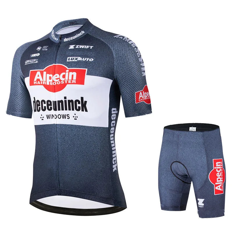 Alpecin Team-Inspired Men's Performance Cycling Kit