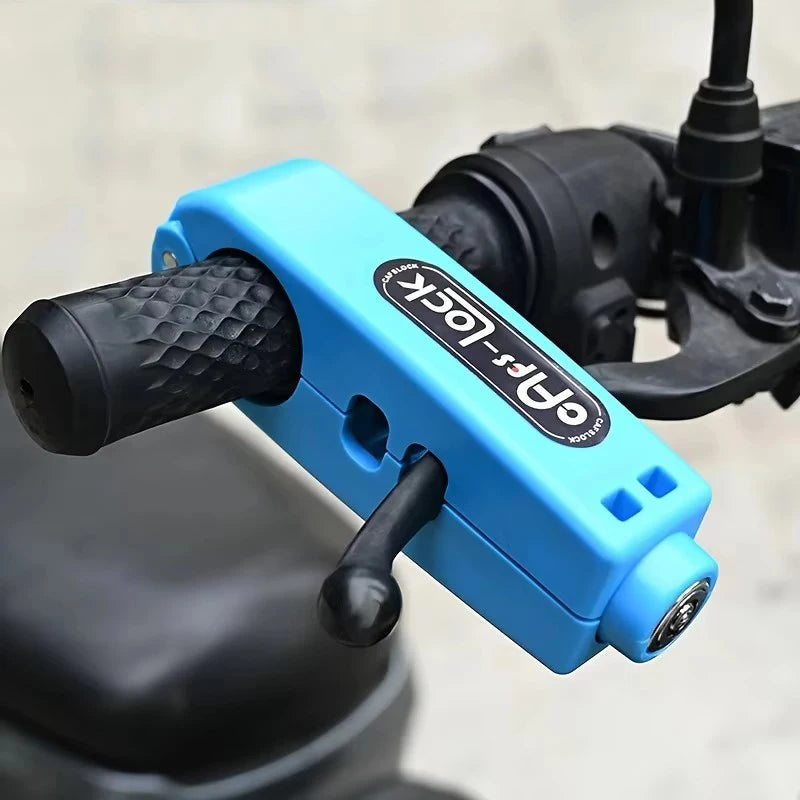 Adjustable Motorcycle Handlebar Anti-Theft Lock