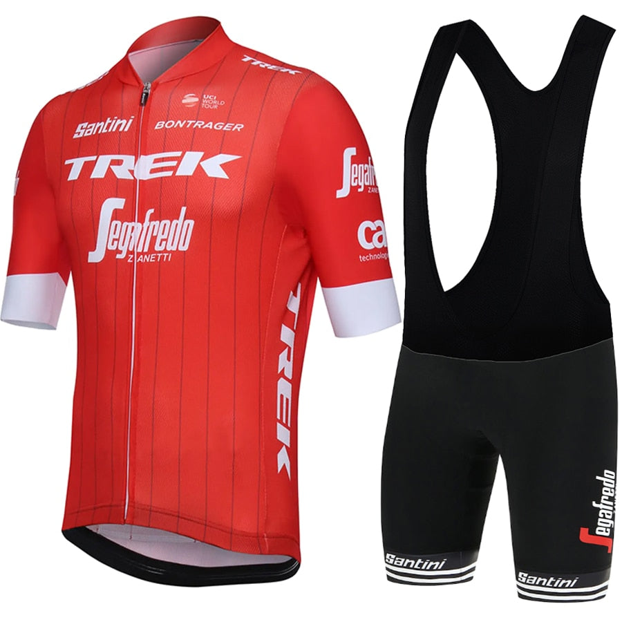 TREK Quick Dry Breathable Cycling Jersey Set