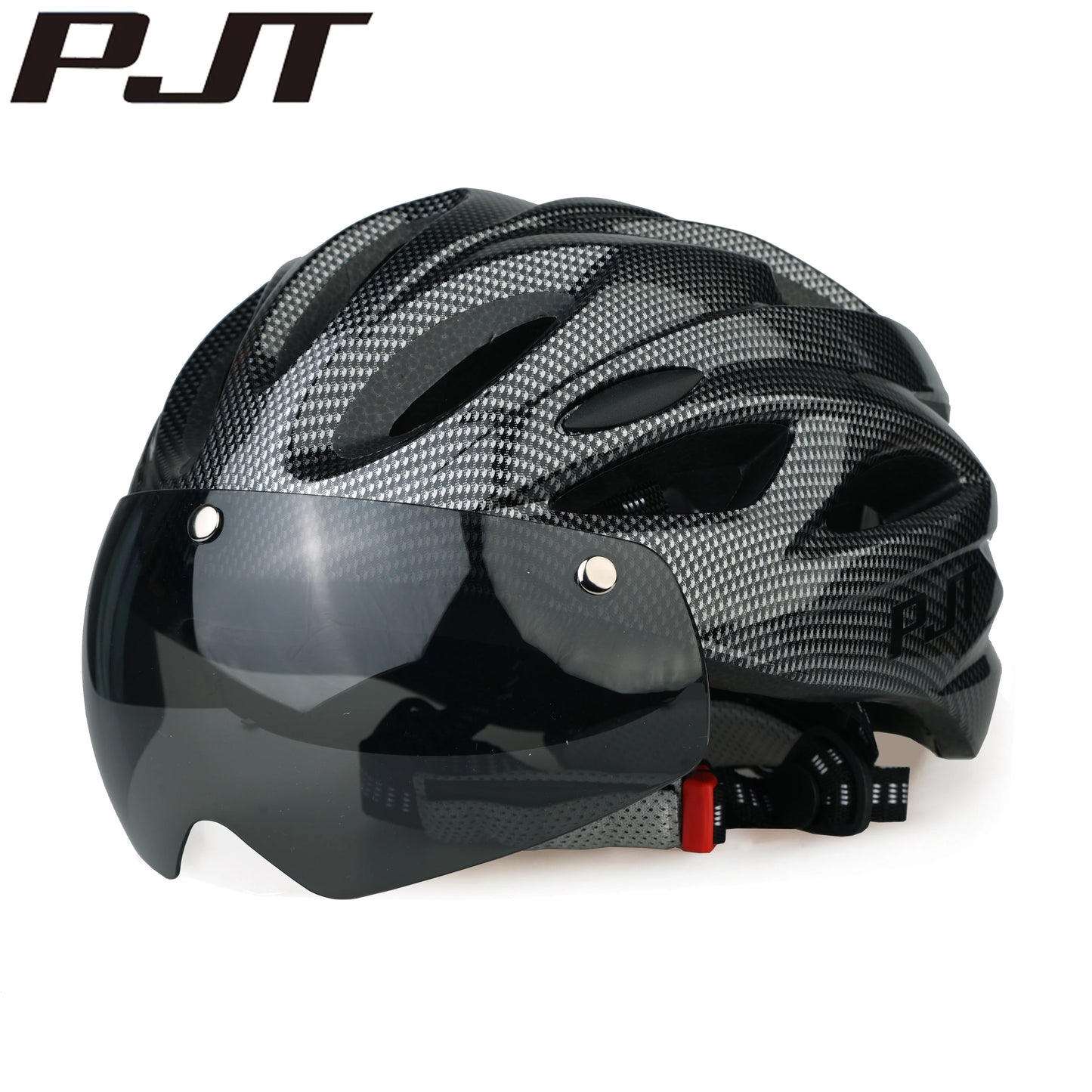 PJT Cycling Helmet with Magnetic Goggles
