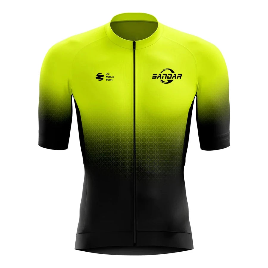 Men's Breathable High-Stretch Cycling Jersey