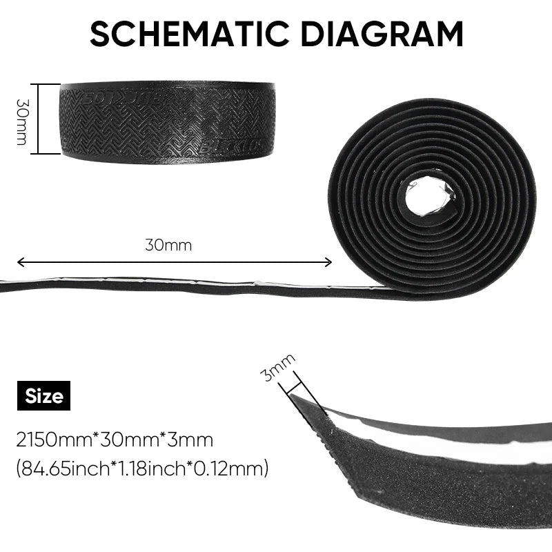 BUCKLOS Anti-Slip Waterproof Handlebar Tape