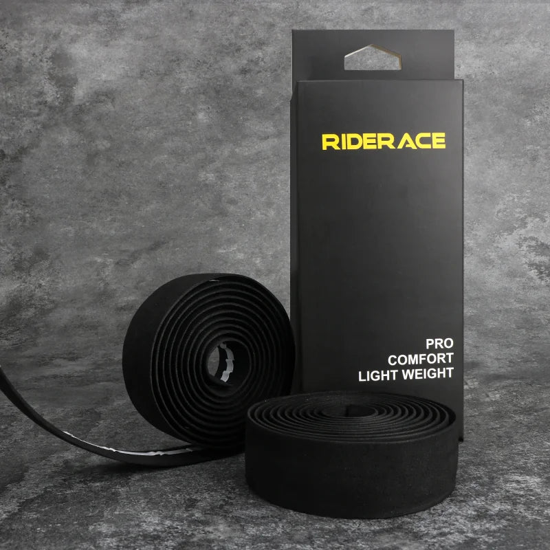 RIDERACE Bicycle Handlebar Tape Anti-slip EVA Breathable Cycling Damping Anti-Vibration Straps