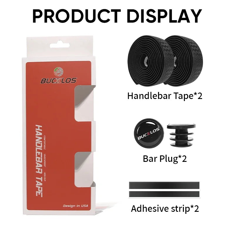 BUCKLOS Anti-Slip Waterproof Handlebar Tape