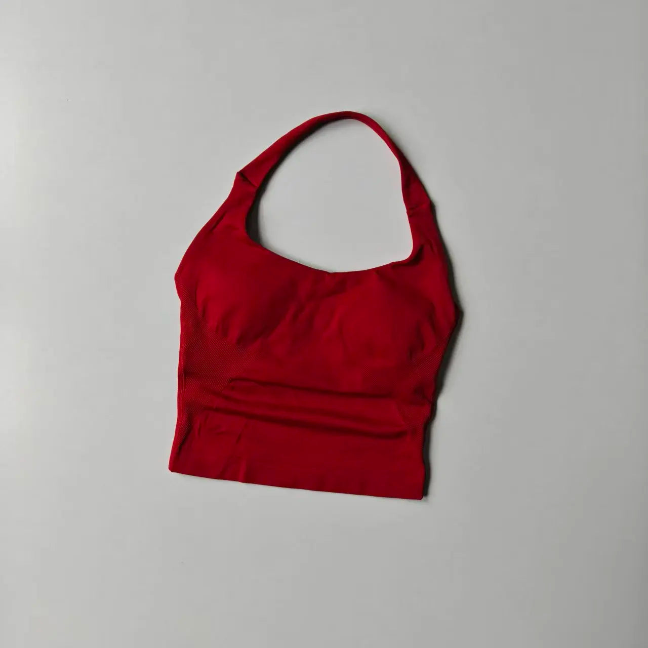 Seamless Cross-Back High-Support Sports Bra