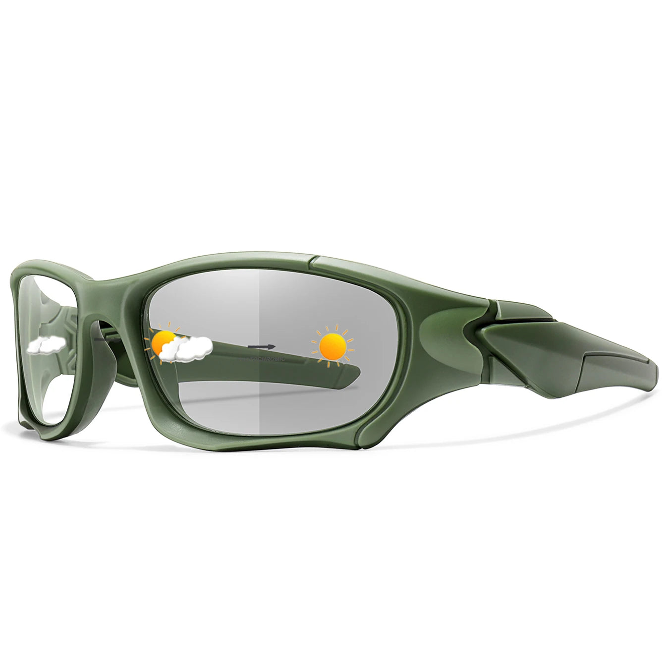 Photochromic Windproof Cycling Sunglasses