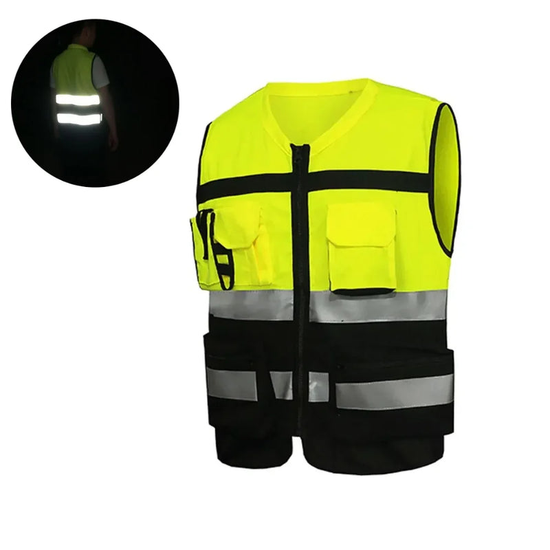 Reflective Safety Vest High Visibility Cycling Wear