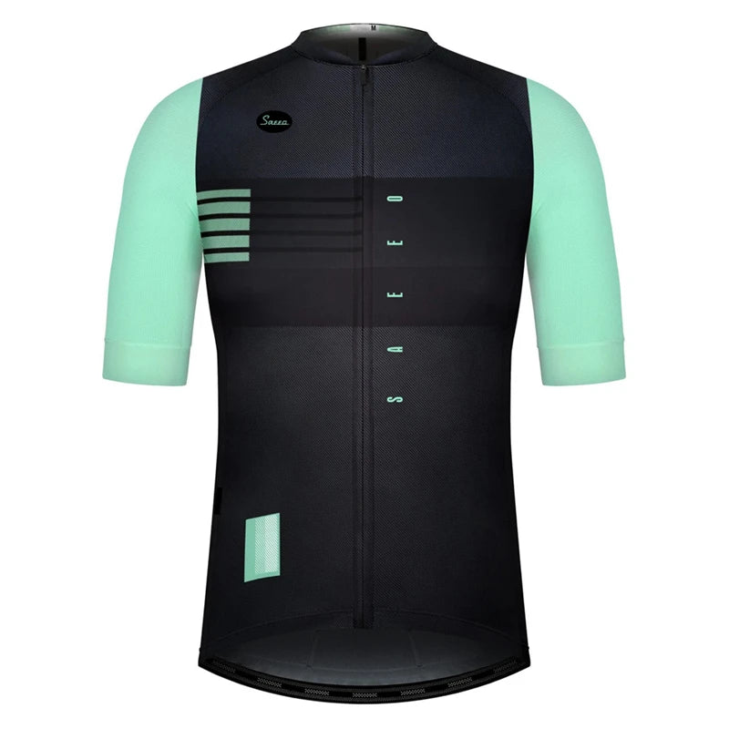 Men's UV-Protective Compression Cycling Jersey