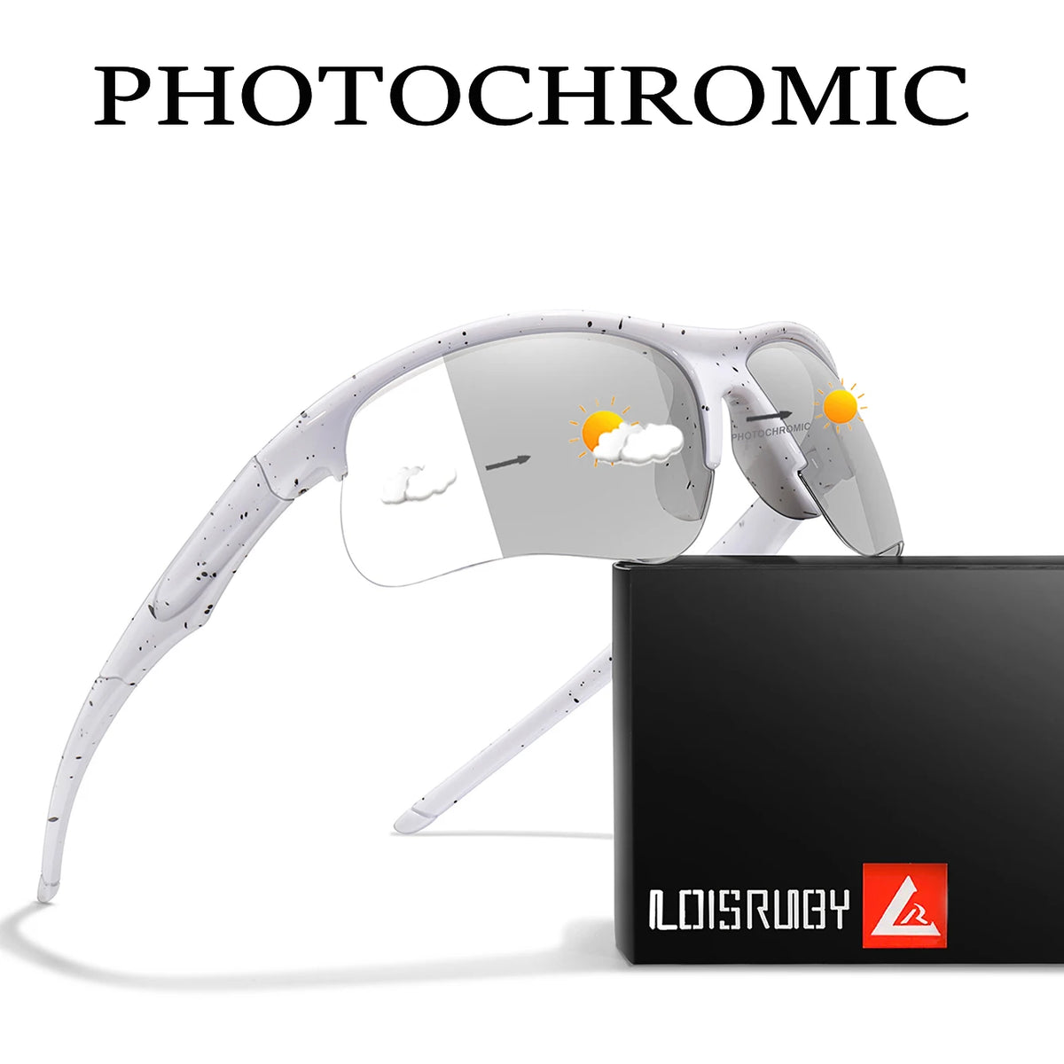 Photochromic Windproof Cycling Sunglasses