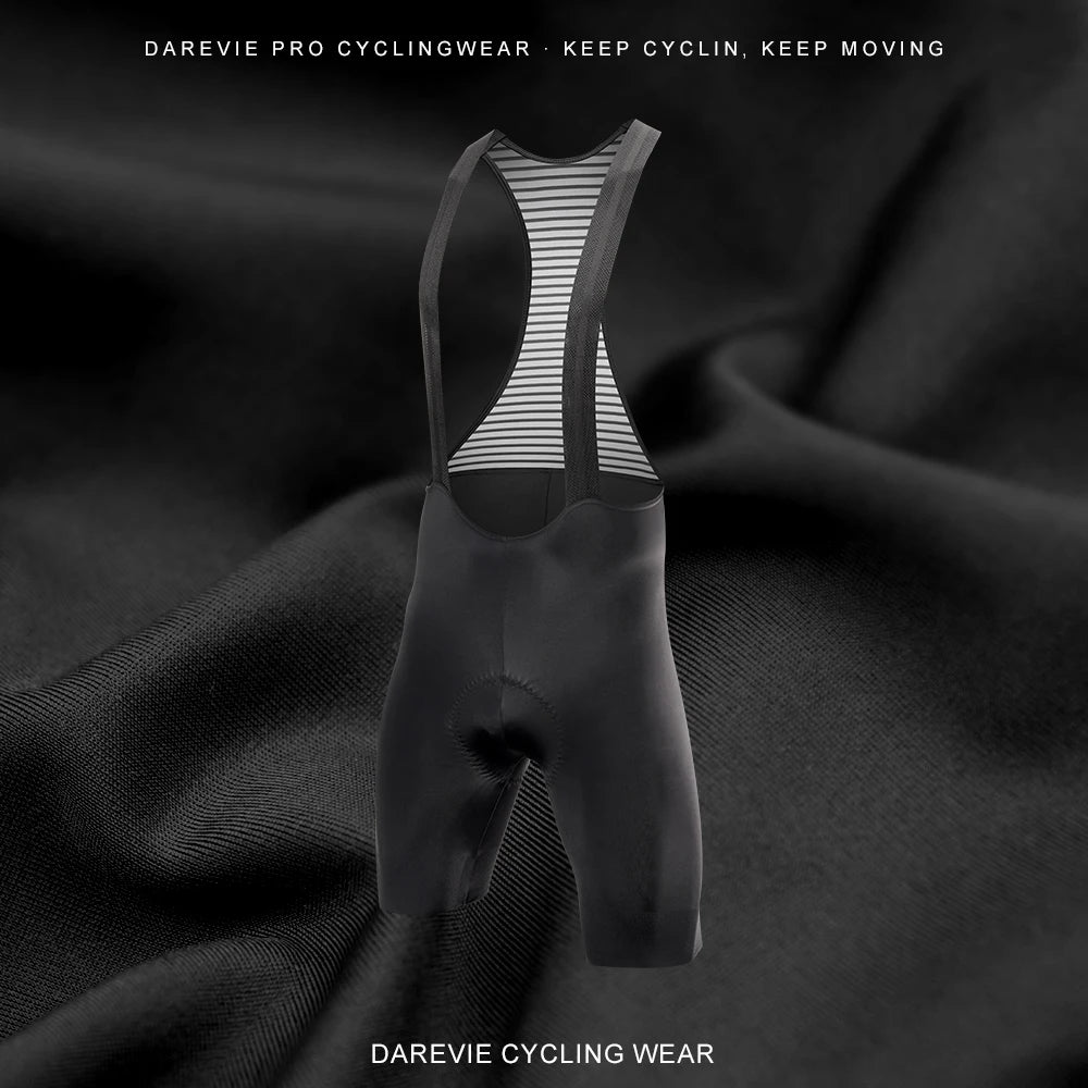 DAREVIE Seamless 6-Hour Padded Cycling Bib Shorts