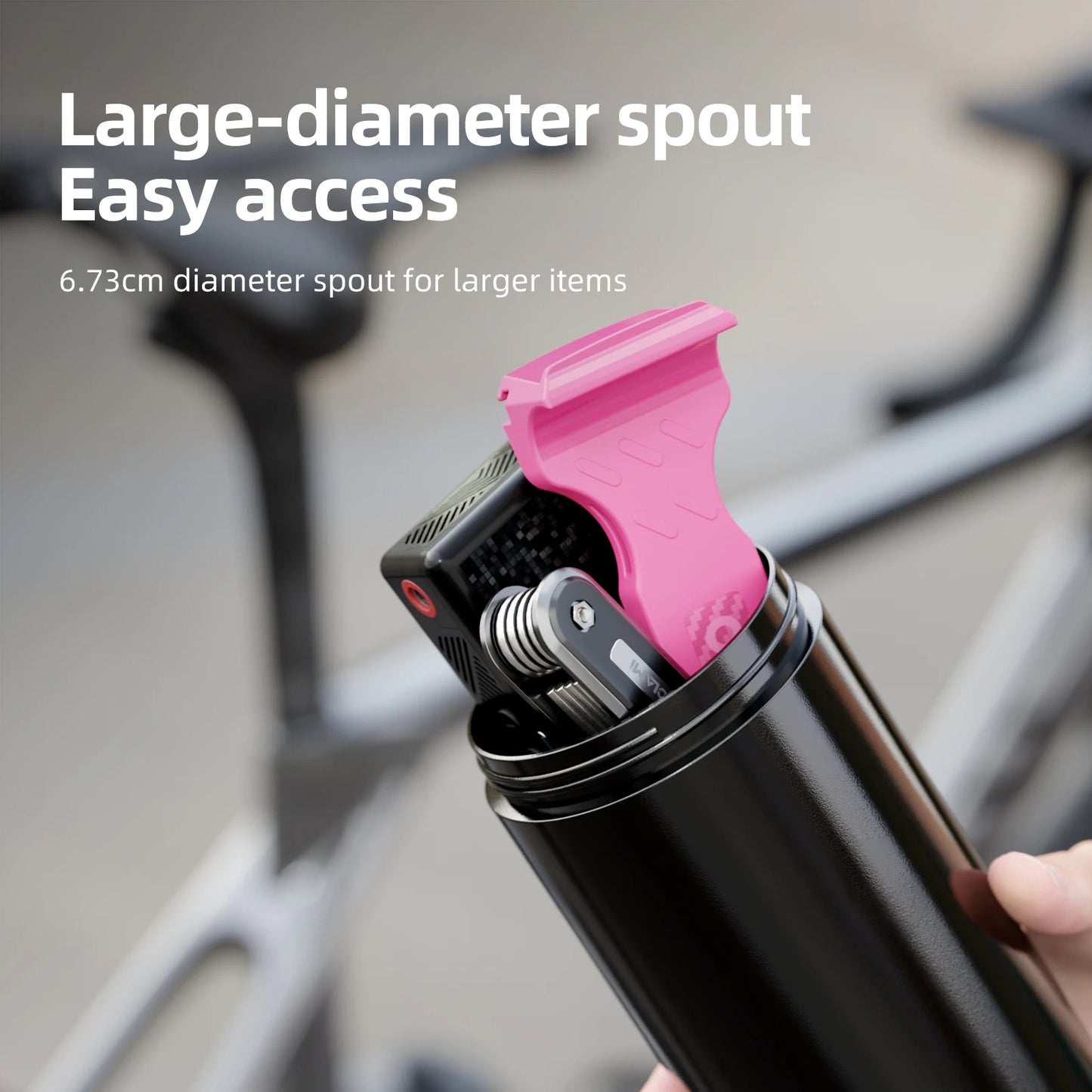 CYCLAMI Bicycle Tool Storage Capsule for Bottle Cages