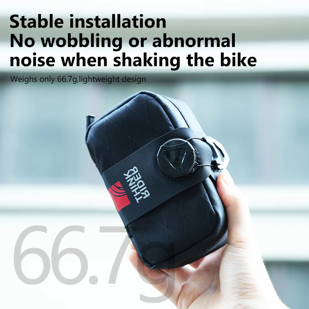 ThinkRider 0.5L Reflective Bicycle Saddle Bag