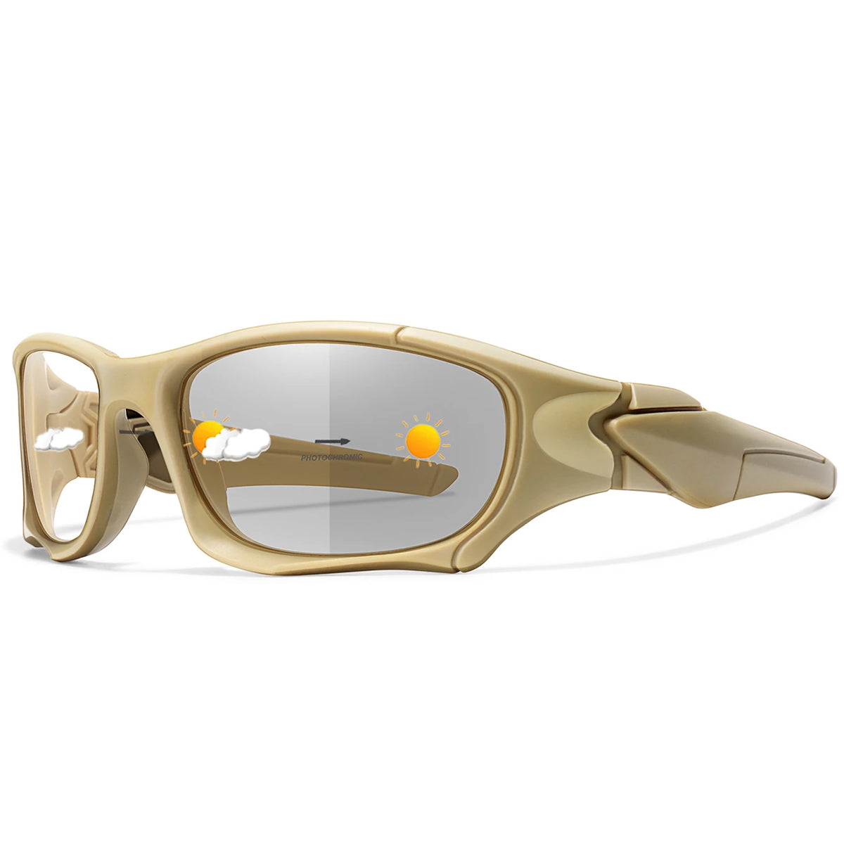 Photochromic Windproof Cycling Sunglasses