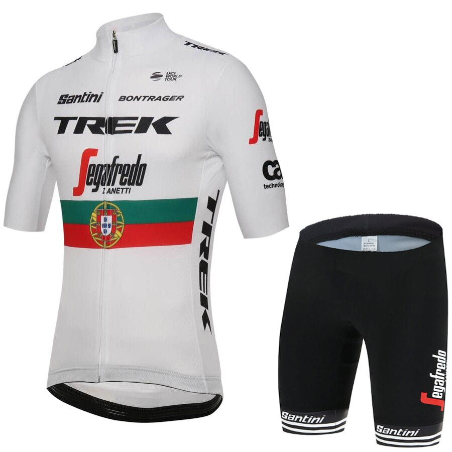 TREK Quick Dry Breathable Cycling Jersey Set