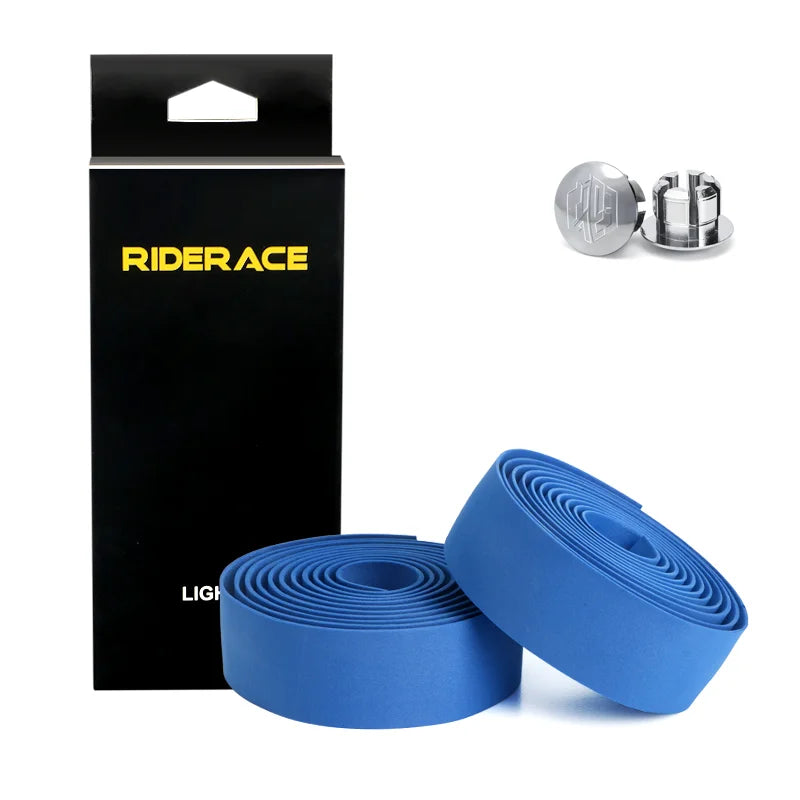 RIDERACE Bicycle Handlebar Tape Anti-slip EVA Breathable Cycling Damping Anti-Vibration Straps