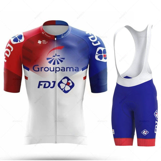 FDJ Team Short Sleeve Set