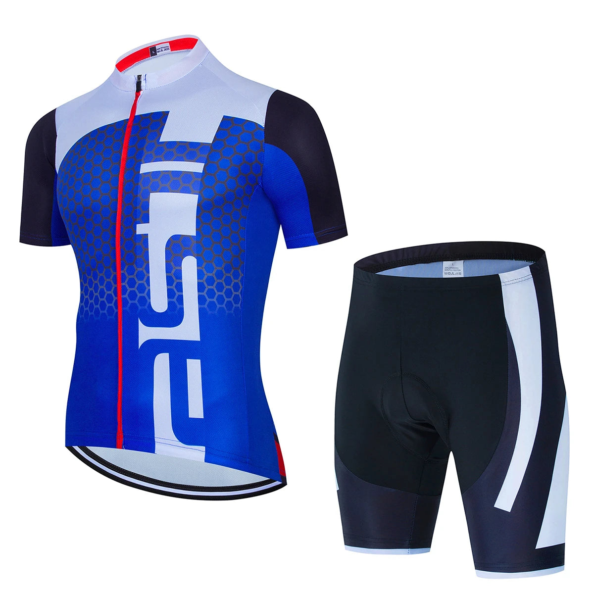 Men's Yellow & Black Summer Cycling Kit