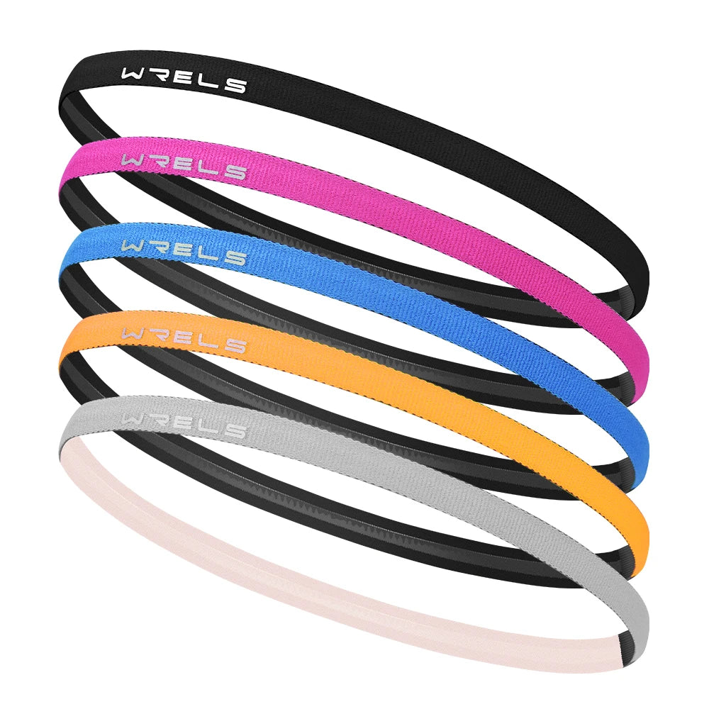 2-Piece Anti-Slip Sports Headband Set