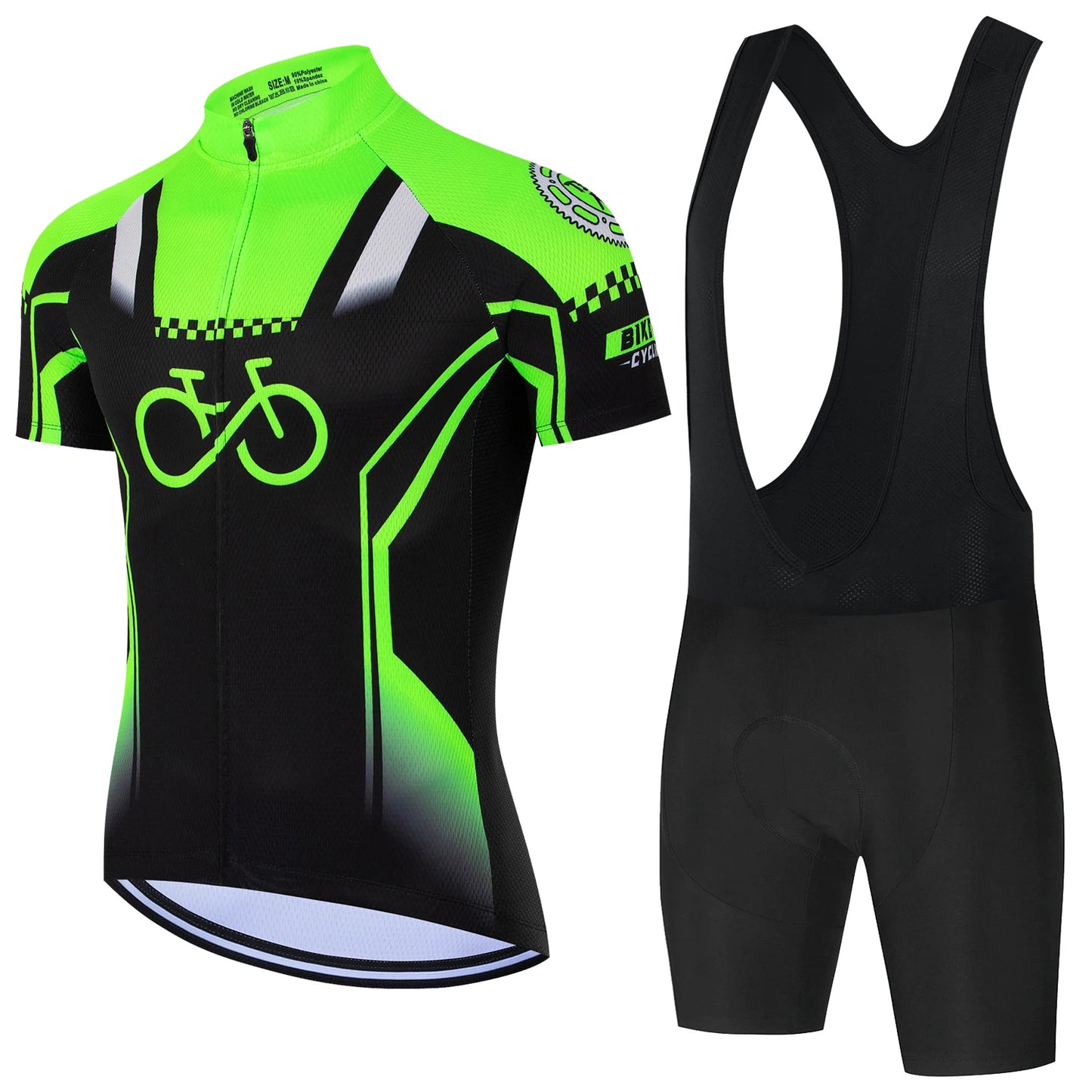 Pro Team-Inspired Cycling Jersey & Shorts Set