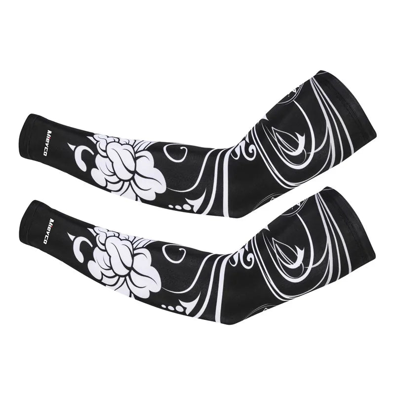 Quick-Dry UV-Protective Cycling Arm Sleeves