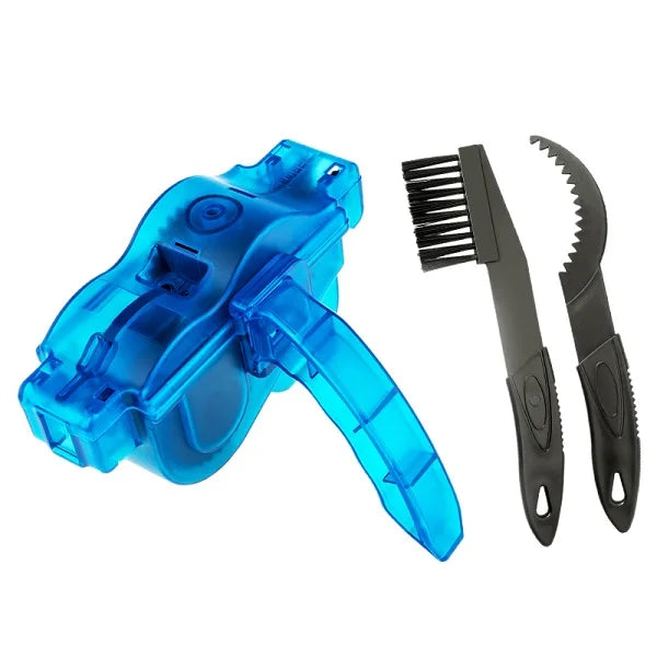 Portable Bicycle Chain Cleaner Brush Kit