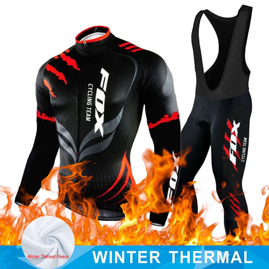FOX Cycling Team Thermal Fleece Set