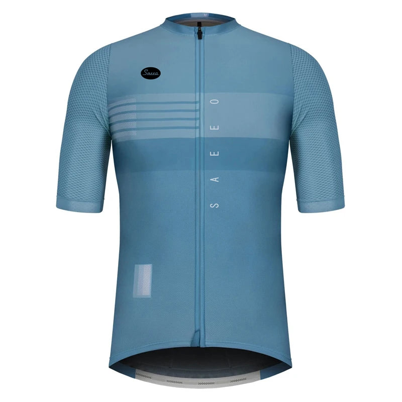 Men's UV-Protective Compression Cycling Jersey