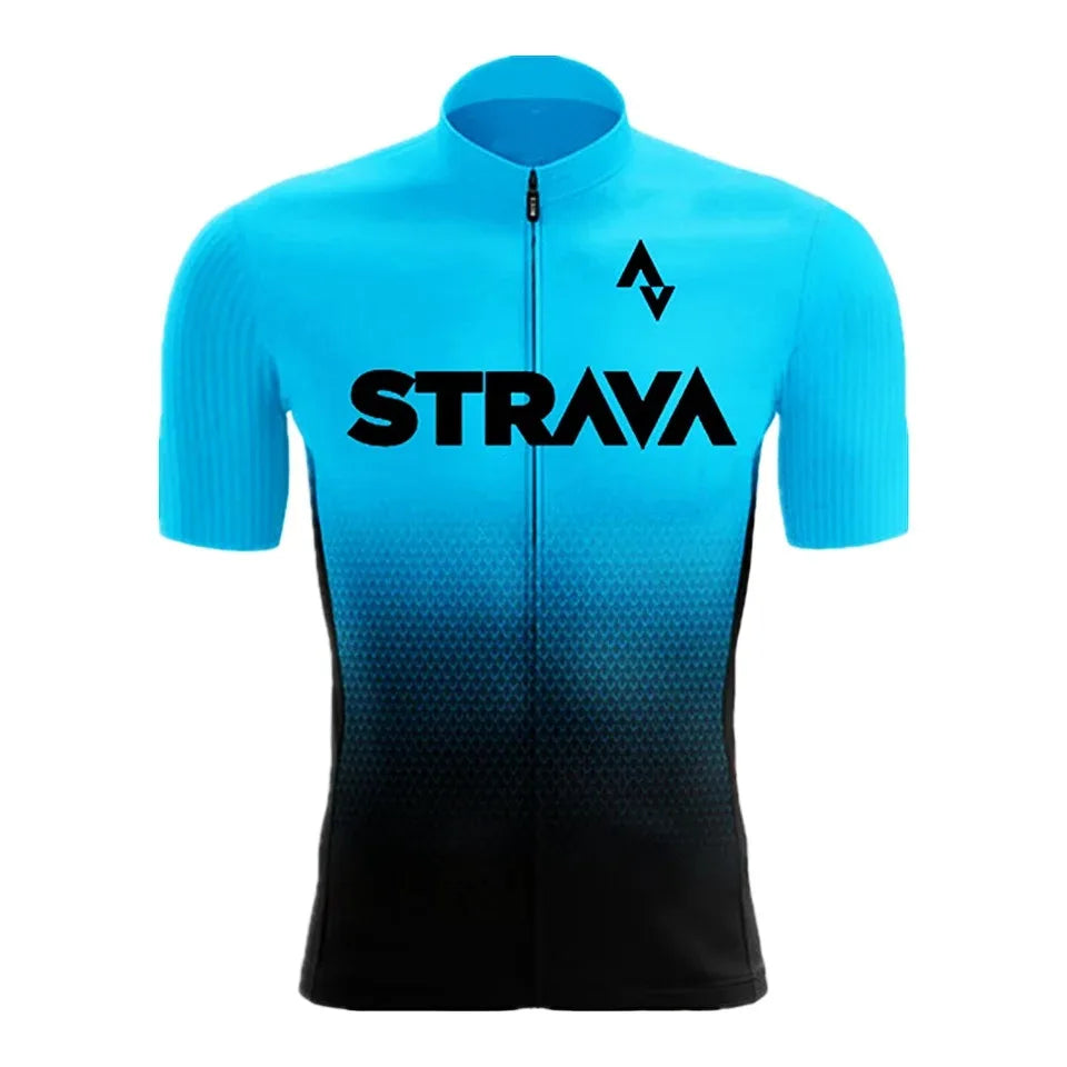 Men's Reflective Short-Sleeve Cycling Jersey