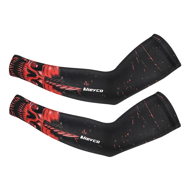 Quick-Dry UV-Protective Cycling Arm Sleeves
