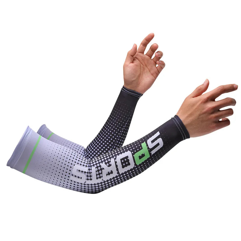 Breathable UV-Protective Cycling Arm Sleeves