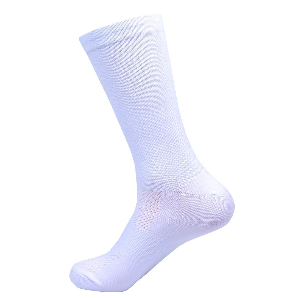 Pro Team-Inspired Breathable Mesh Cycling Socks