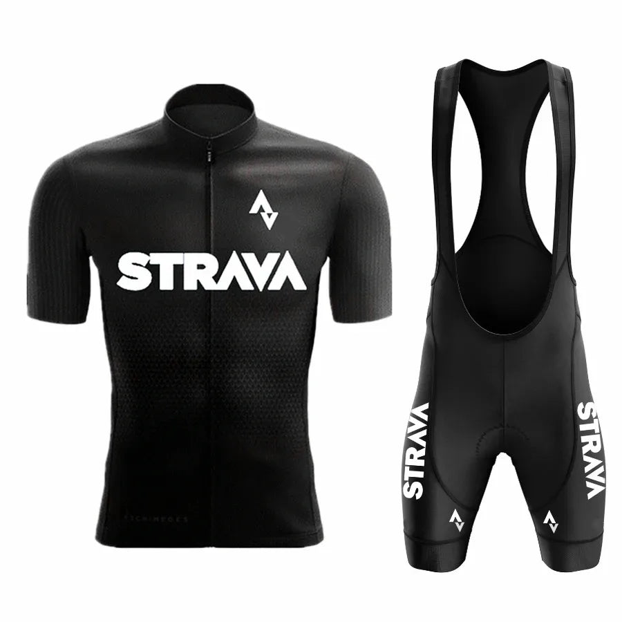 Men's Reflective Short-Sleeve Cycling Jersey