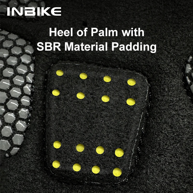 INBIKE Padded Half-Finger Cycling Gloves