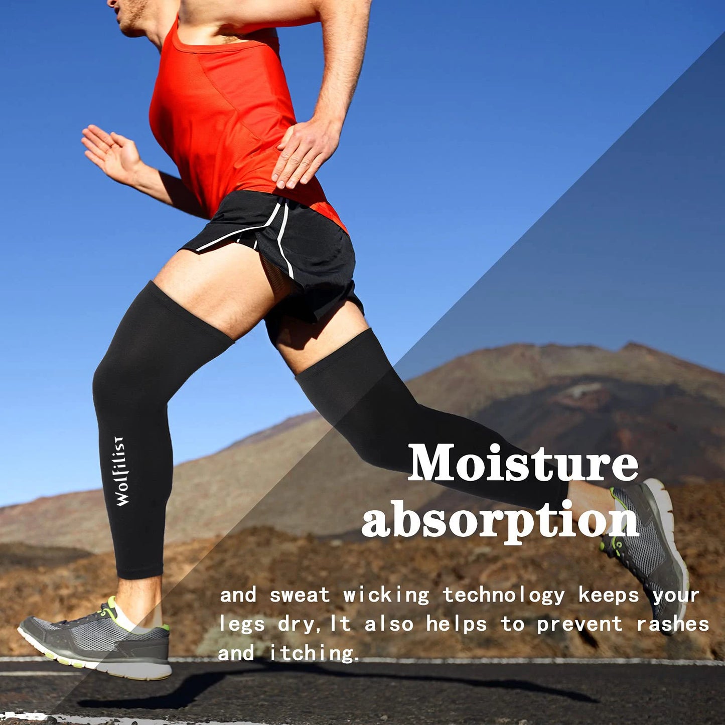 Thermal Leg Compression Long Sleeves Warmers
