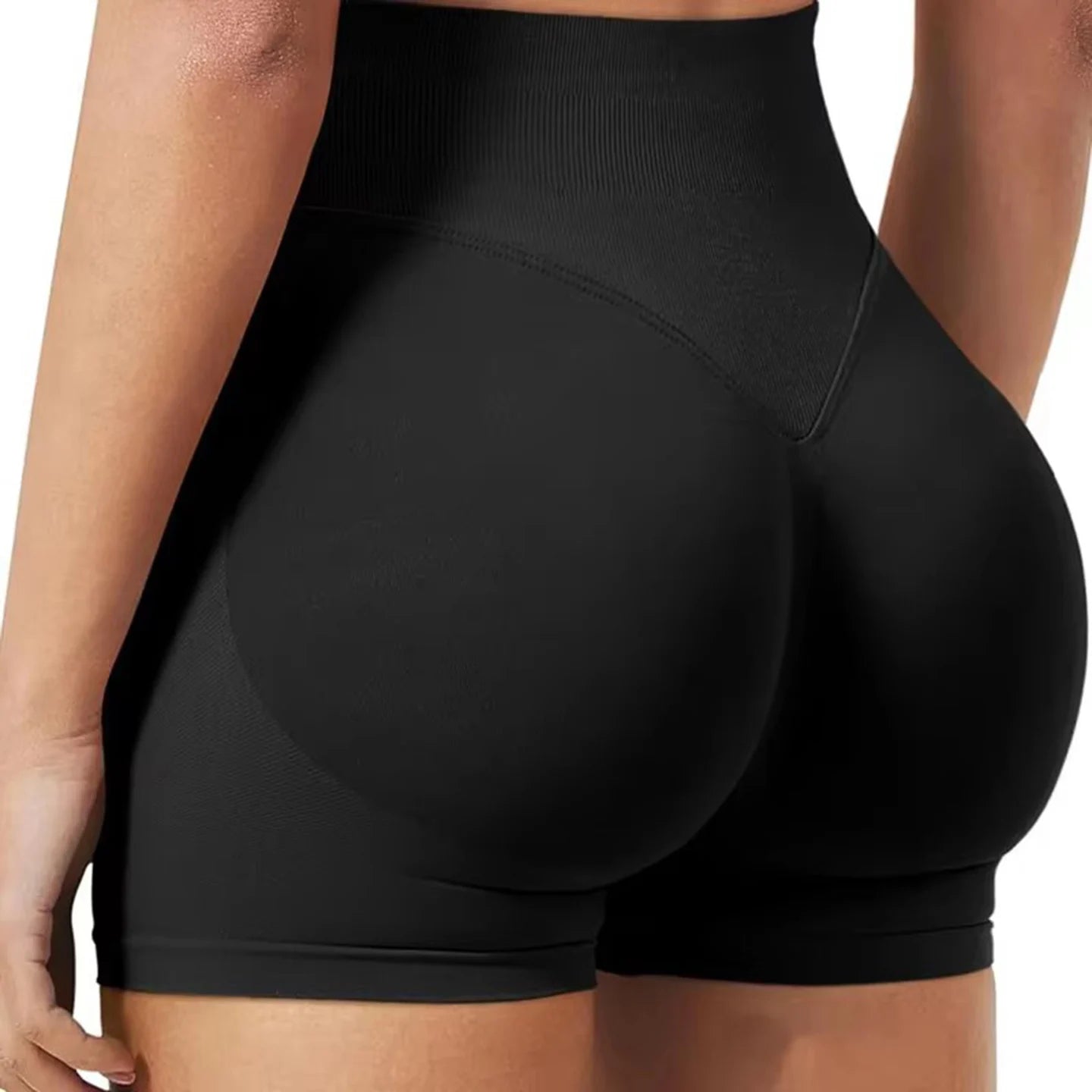 Women's Seamless High-Stretch Training Shorts