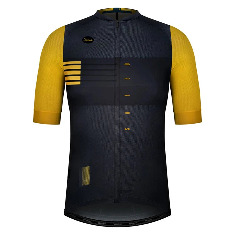 Men's UV-Protective Compression Cycling Jersey