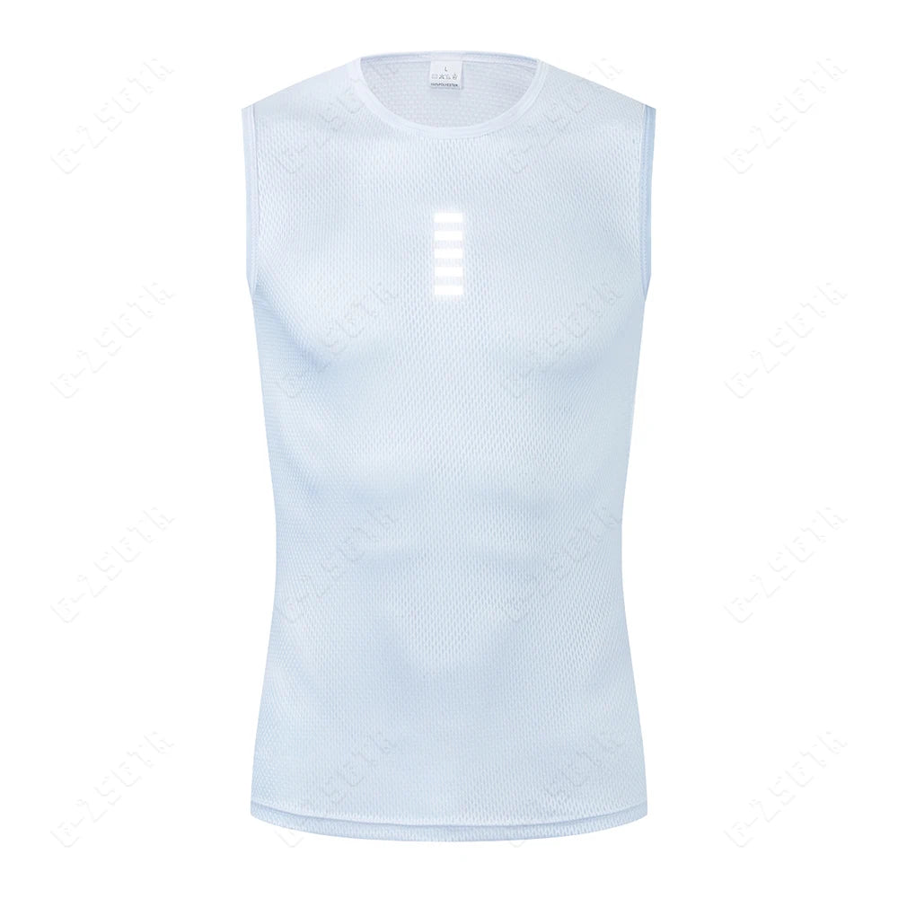 Reflective Quick-Dry Men's Cycling Base Layer