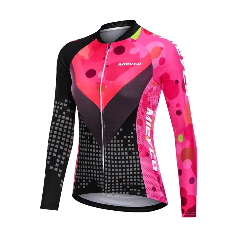 Women's Lightweight Long-Sleeve Cycling Jersey