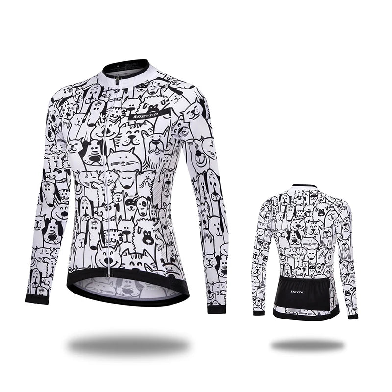 Women's Lightweight Long-Sleeve Cycling Jersey
