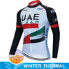 UAE Team Thermal Fleece Cycling Set