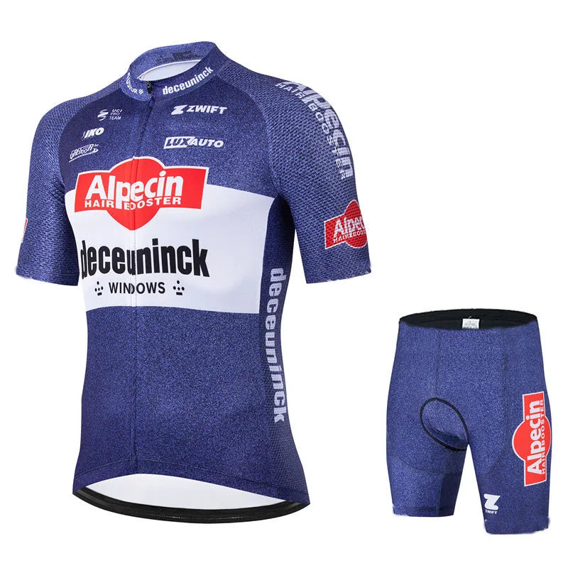 Alpecin Team-Inspired Men's Performance Cycling Kit