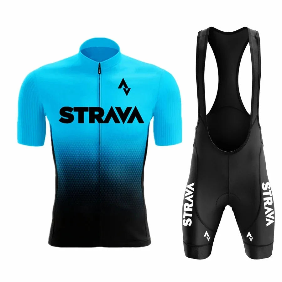 Men's Reflective Short-Sleeve Cycling Jersey
