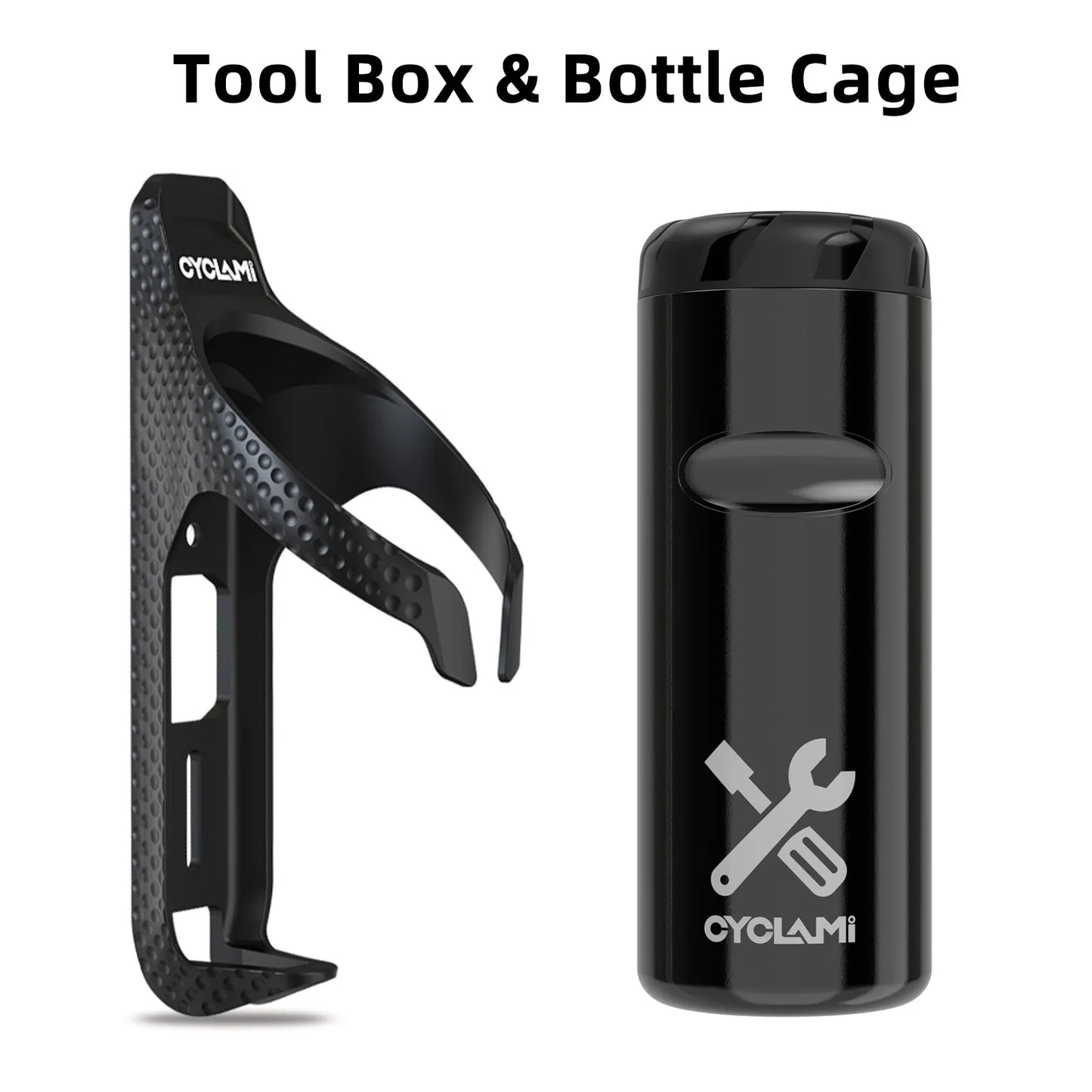 CYCLAMI Bicycle Tool Storage Capsule for Bottle Cages