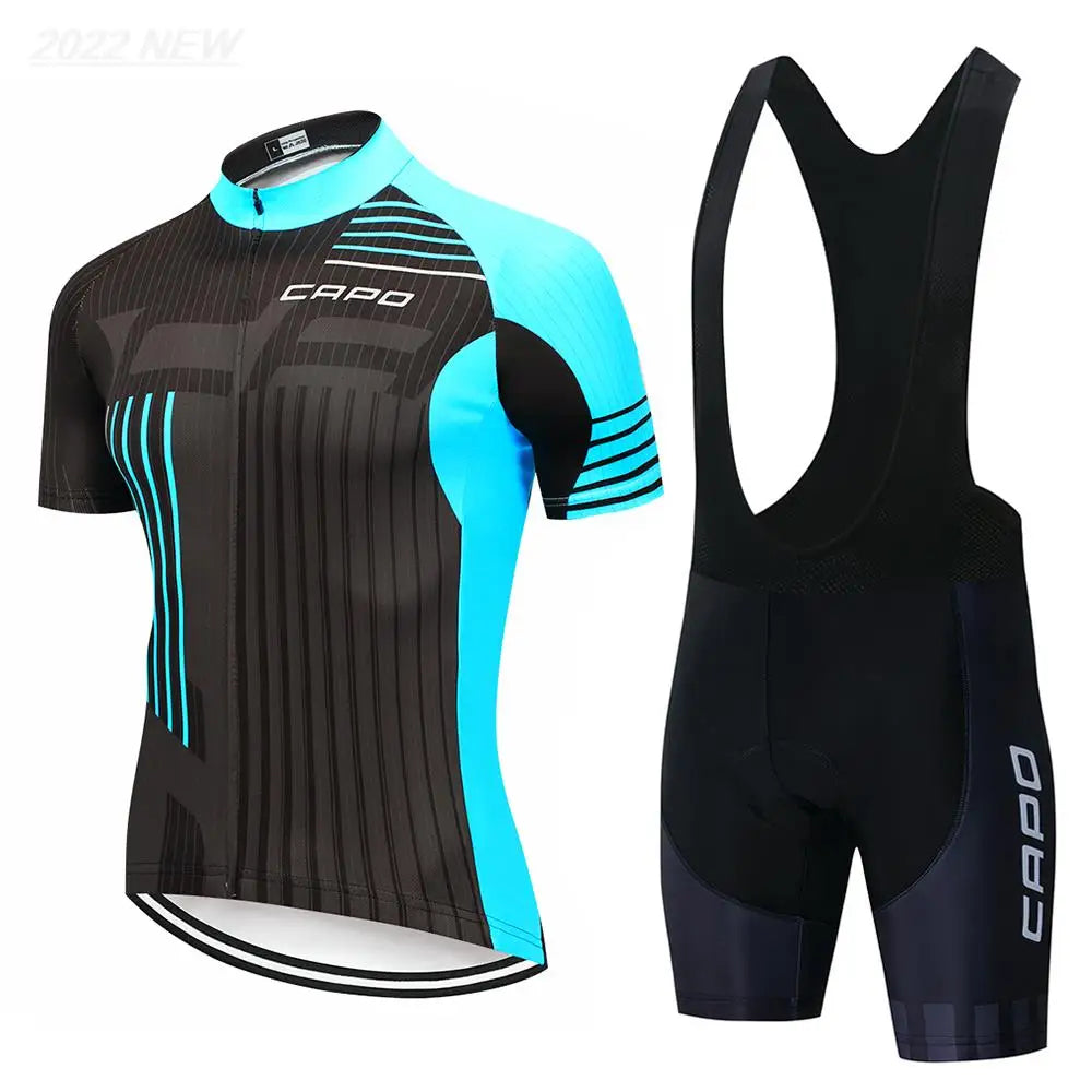 CAPO Team-Inspired Men's Summer Cycling Kit