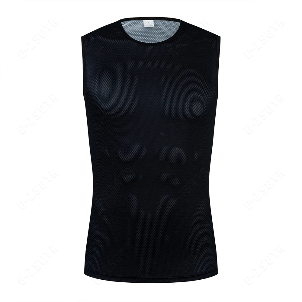 Reflective Quick-Dry Men's Cycling Base Layer